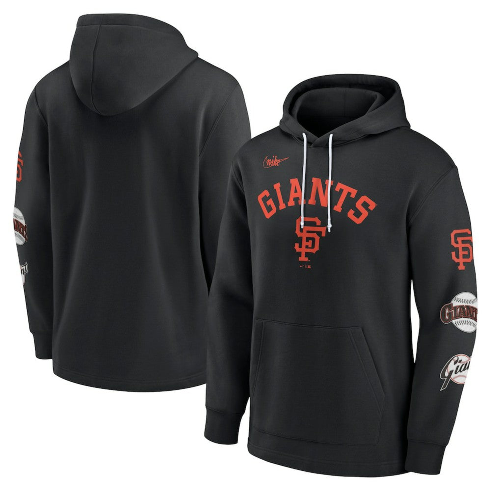 MLB San Francisco Giants Nike Rewind Lefty Pullover Hoodie