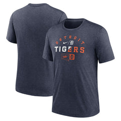 MLB Detroit Tigers Nike Rewind Review Slash Tri-Blend T-Shirt