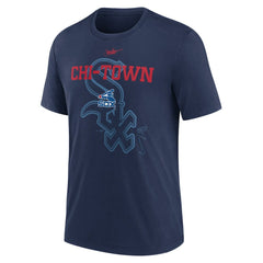 MLB Chicago White Sox Nike Rewind Retro Tri-Blend T-Shirt