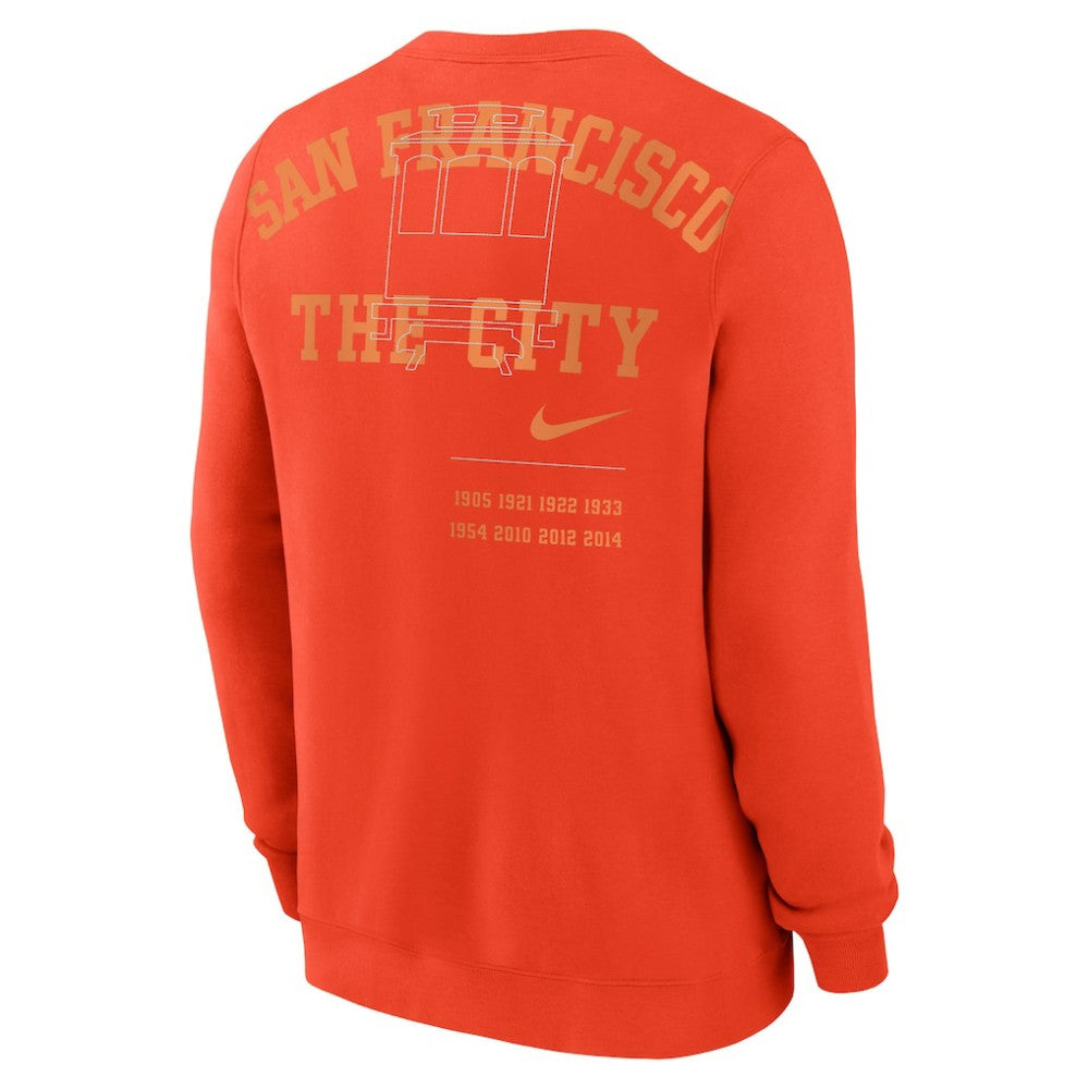 MLB San Francisco Giants Nike Statement Ball Game Fleece Pullover Sweatshirt