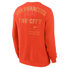 MLB San Francisco Giants Nike Statement Ball Game Fleece Pullover Sweatshirt