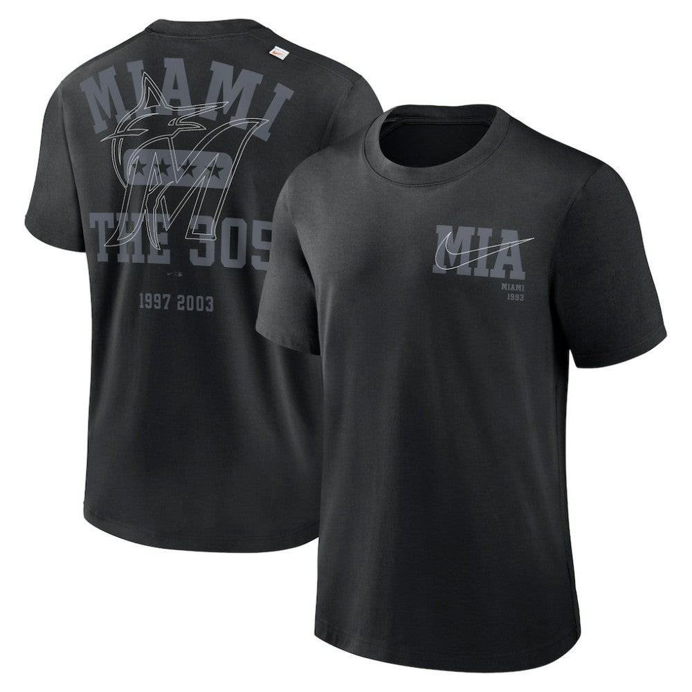 MLB Miami Marlins Nike Statement Game Over T-Shirt