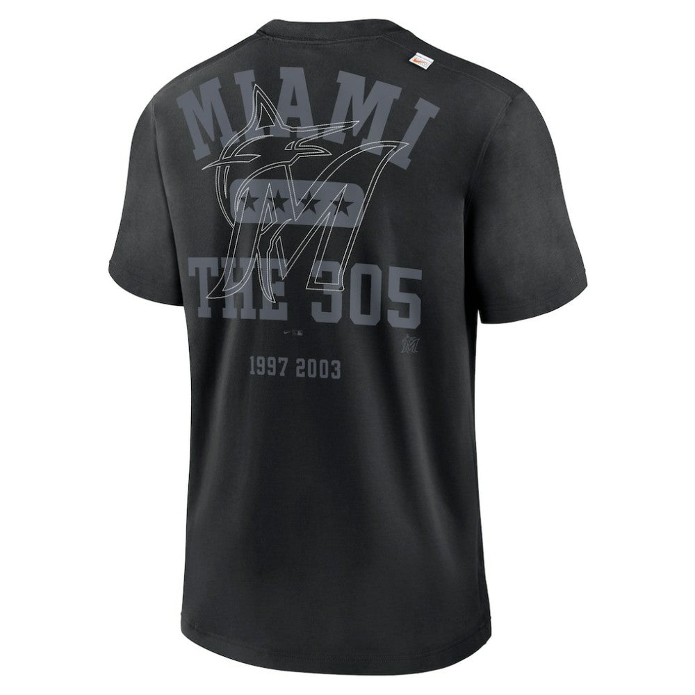 MLB Miami Marlins Nike Statement Game Over T-Shirt