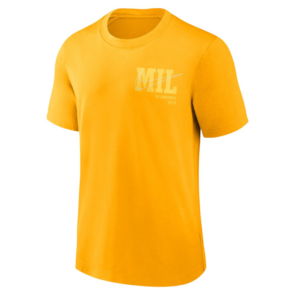 MLB Milwaukee Brewers Nike Statement Game Over T-Shirt