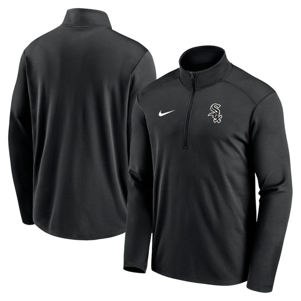 MLB Chicago White Sox Nike Agility Pacer Performance Half-Zip Top