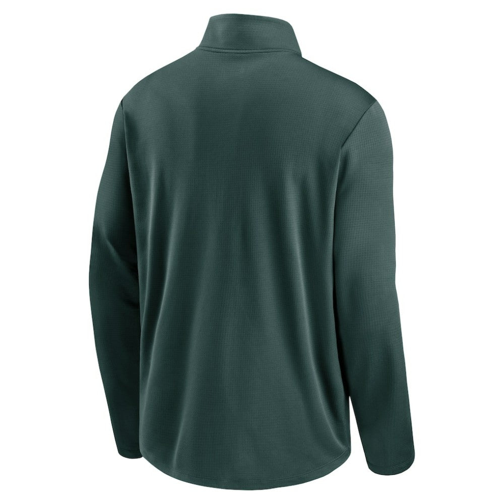 MLB Athletics Nike Agility Pacer Performance Half-Zip Top