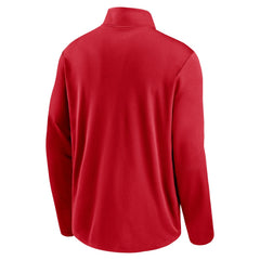 MLB Los Angeles Angels Nike Agility Pacer Lightweight Performance Half-Zip Top