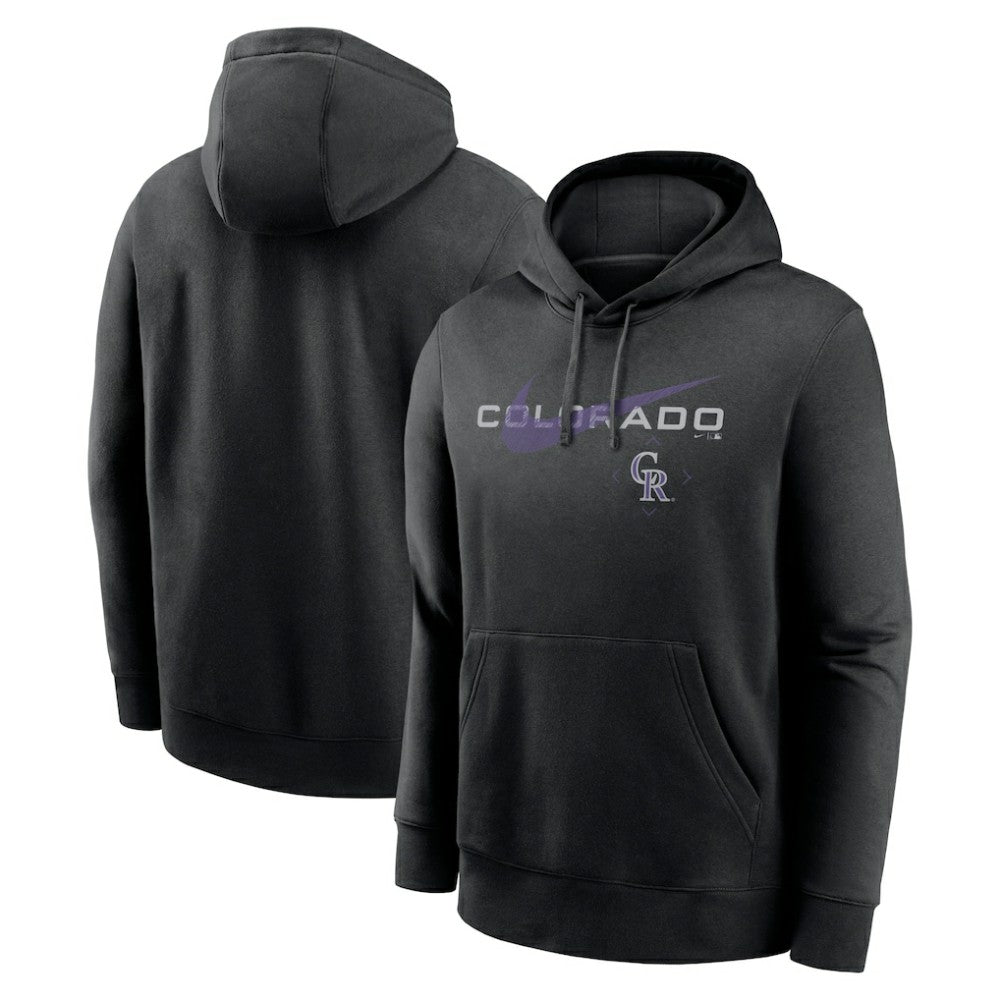 MLB Colorado Rockies Nike Swoosh NeighborHOOD Pullover Hoodie