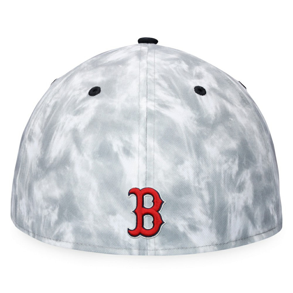 MLB Boston Red Sox Fanatics Smoke Dye Fitted Hat