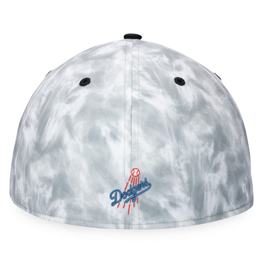 MLB Los Angeles Dodgers Fanatics Smoke Dye Fitted Hat