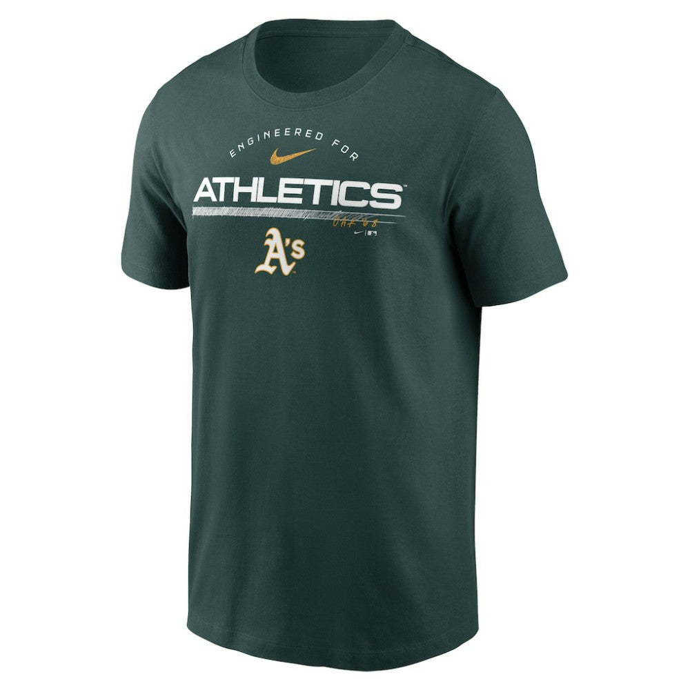 MLB Athletics Nike Team Engineered Performance T-Shirt