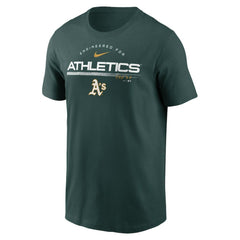 MLB Athletics Nike Team Engineered Performance T-Shirt