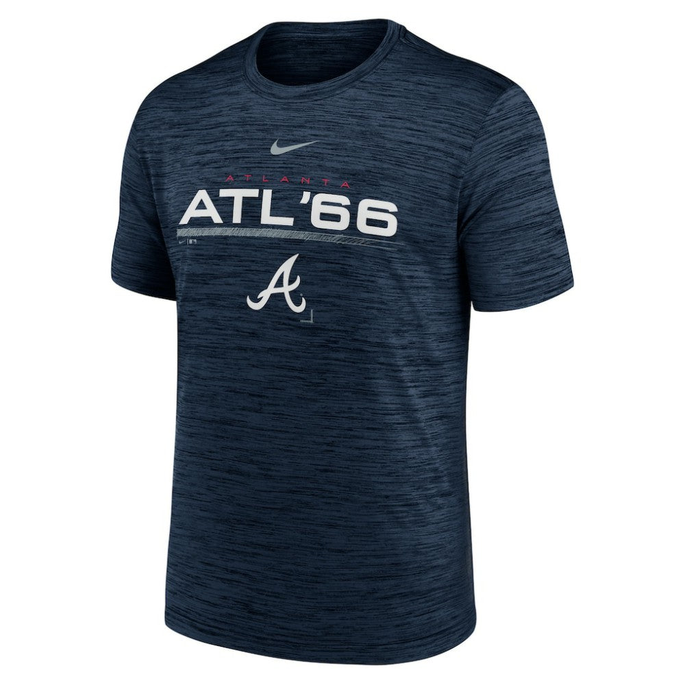 MLB Atlanta Braves Nike Wordmark Velocity Performance T-Shirt