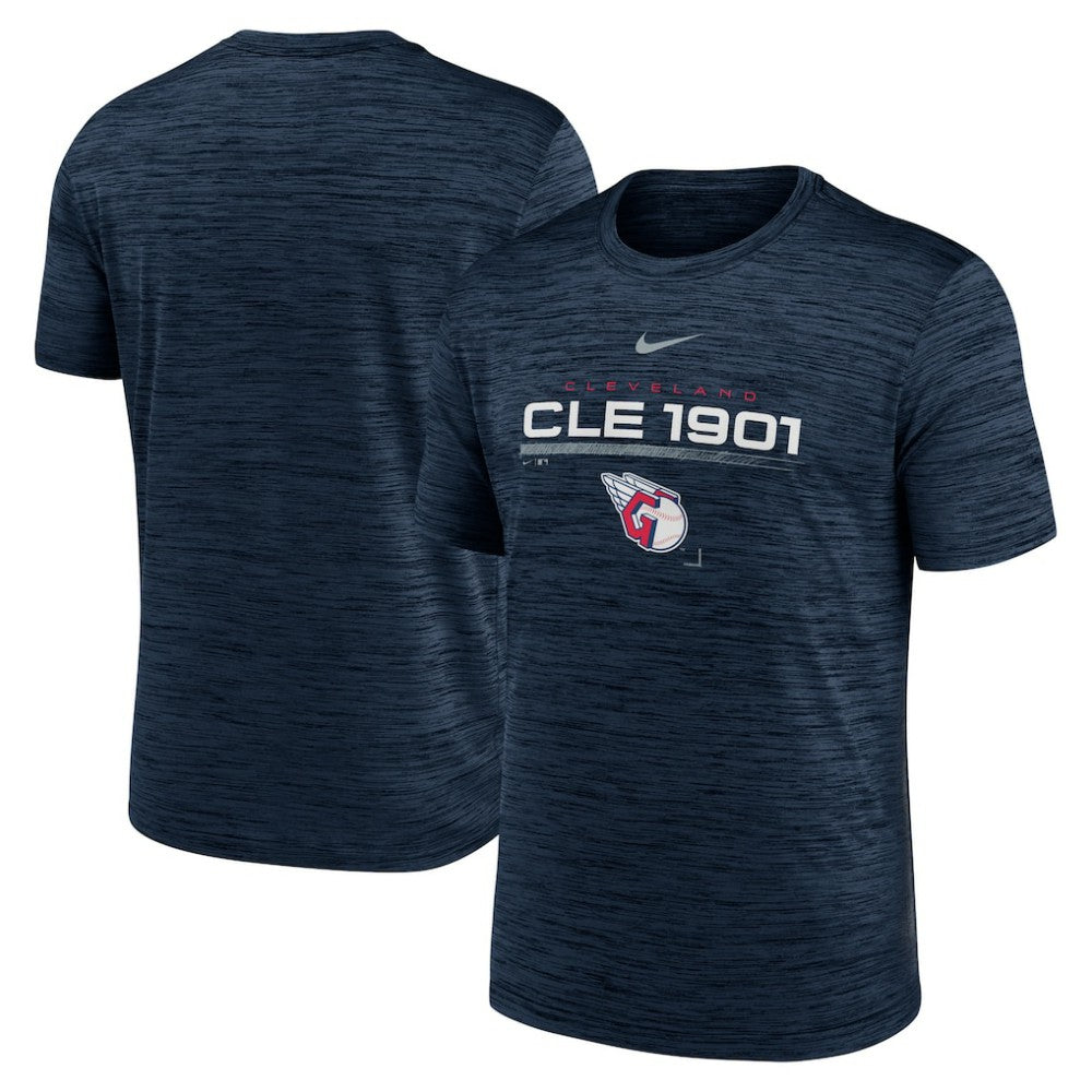 MLB Cleveland Guardians Nike Wordmark Velocity Performance T-Shirt