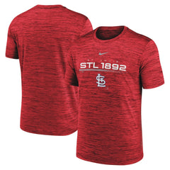 MLB St. Louis Cardinals Nike Wordmark Velocity Performance T-Shirt