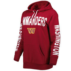G-III 4Her by Carl Banks Women's Extra Point Pullover Hoodie - Washington Commanders