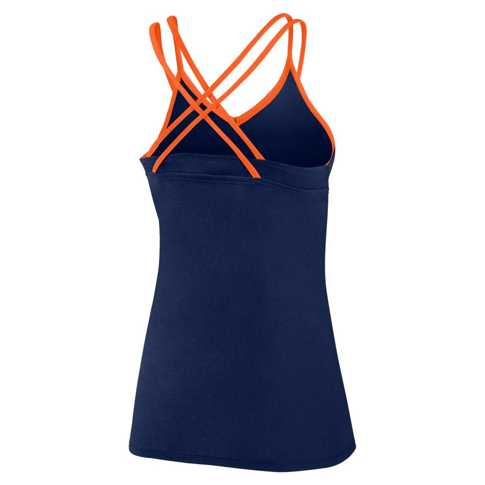 MLB Houston Astros Fanatics Women's Barrel It Up Cross Back V-Neck Tank Top