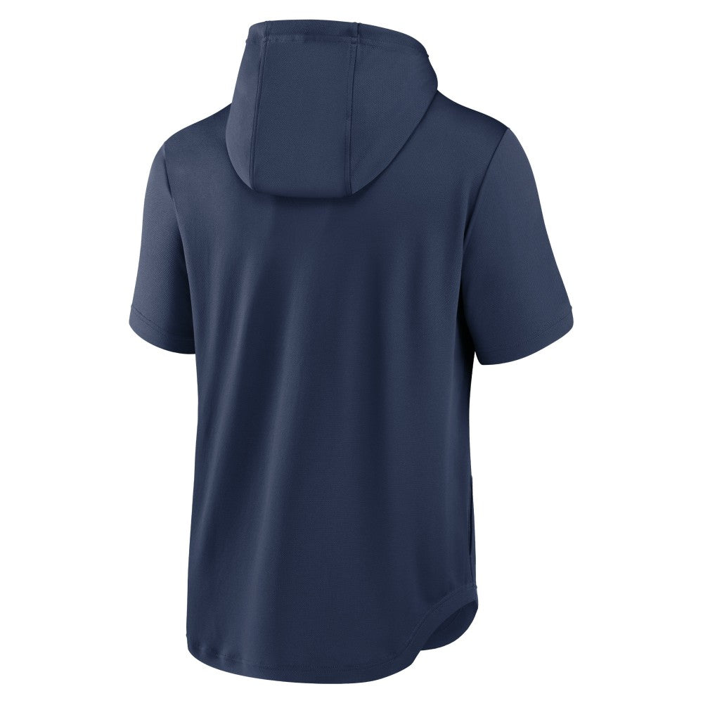 MLB Cleveland Guardians Nike Springer Short Sleeve Team Pullover Hoodie