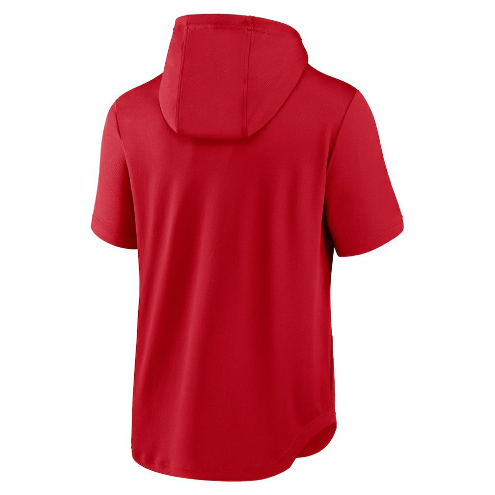 MLB St. Louis Cardinals Nike Springer Short Sleeve Team Pullover Hoodie