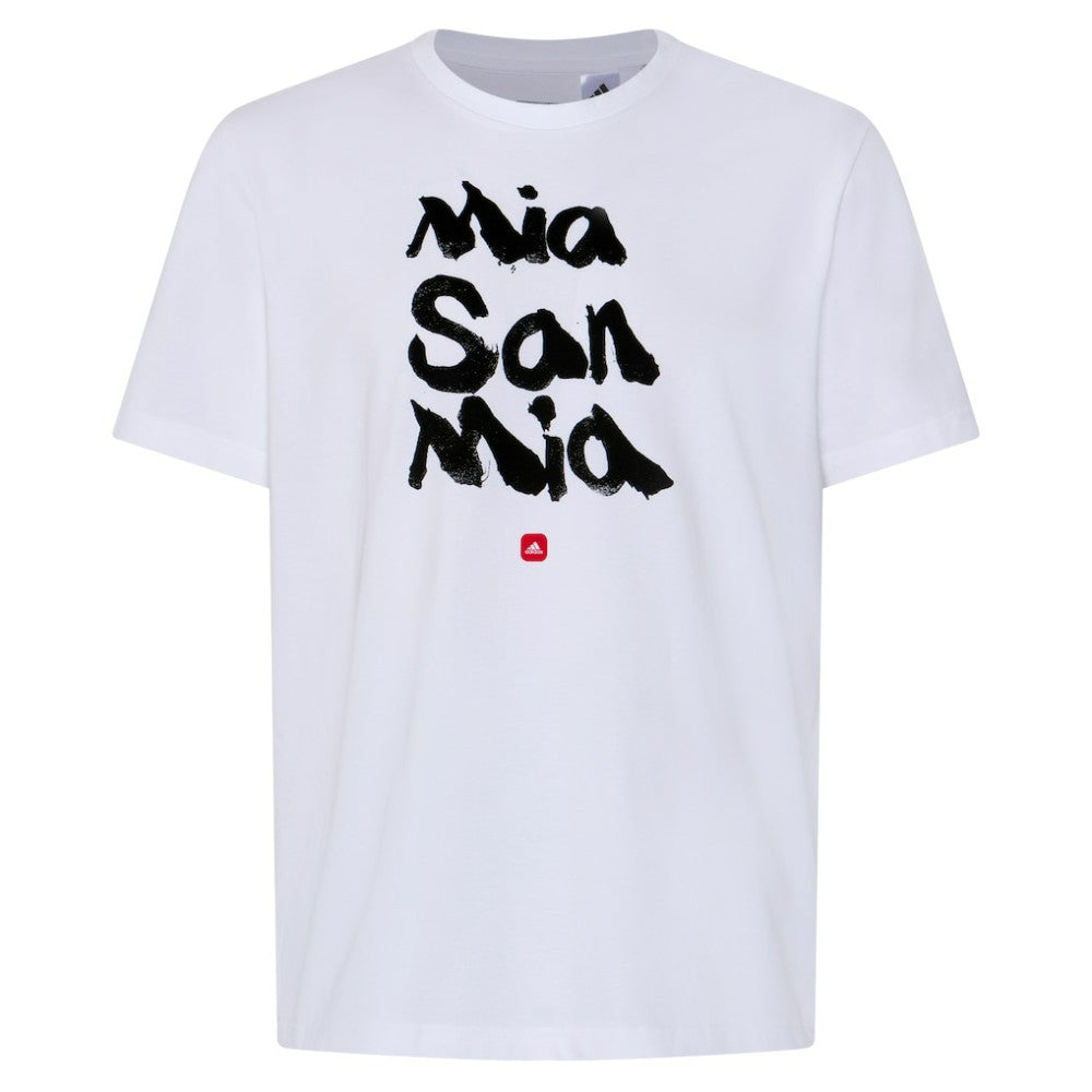 Bayern Munich Chinese Calligraphy T-Shirt - Adidas White