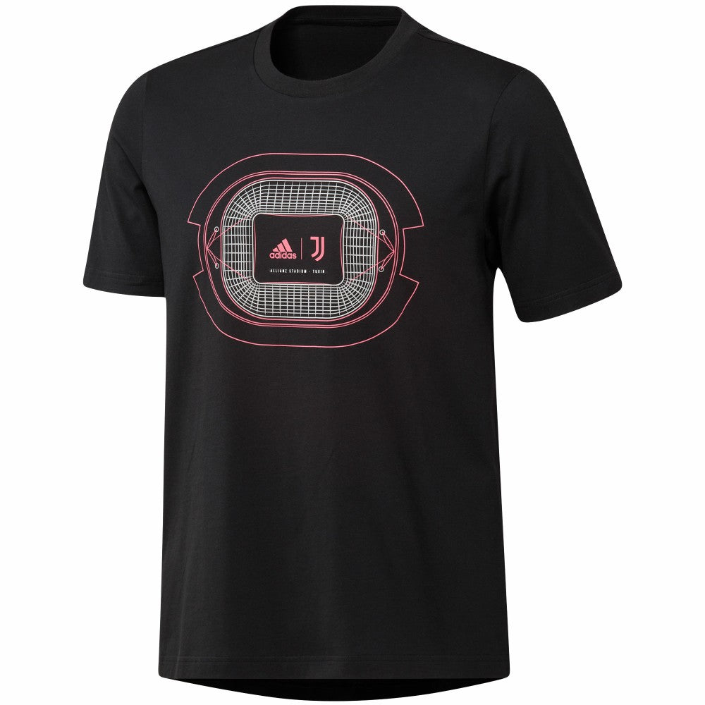 Juventus Male Graphic T-Shirt - Adidas Black