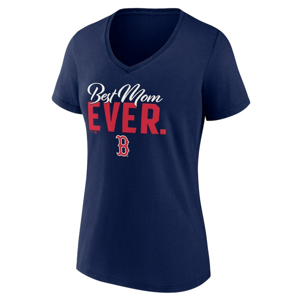 MLB Boston Red Sox Fanatics Women's Mother's Day V-Neck T-Shirt