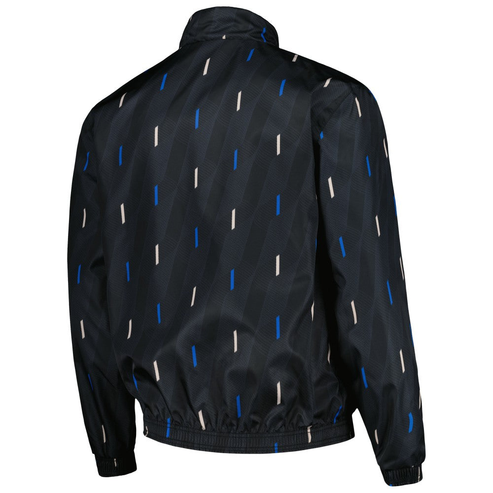 Manchester United 2022/23 On-Field Team Logo Anthem Reversible Full-Zip Jacket - Adidas Black