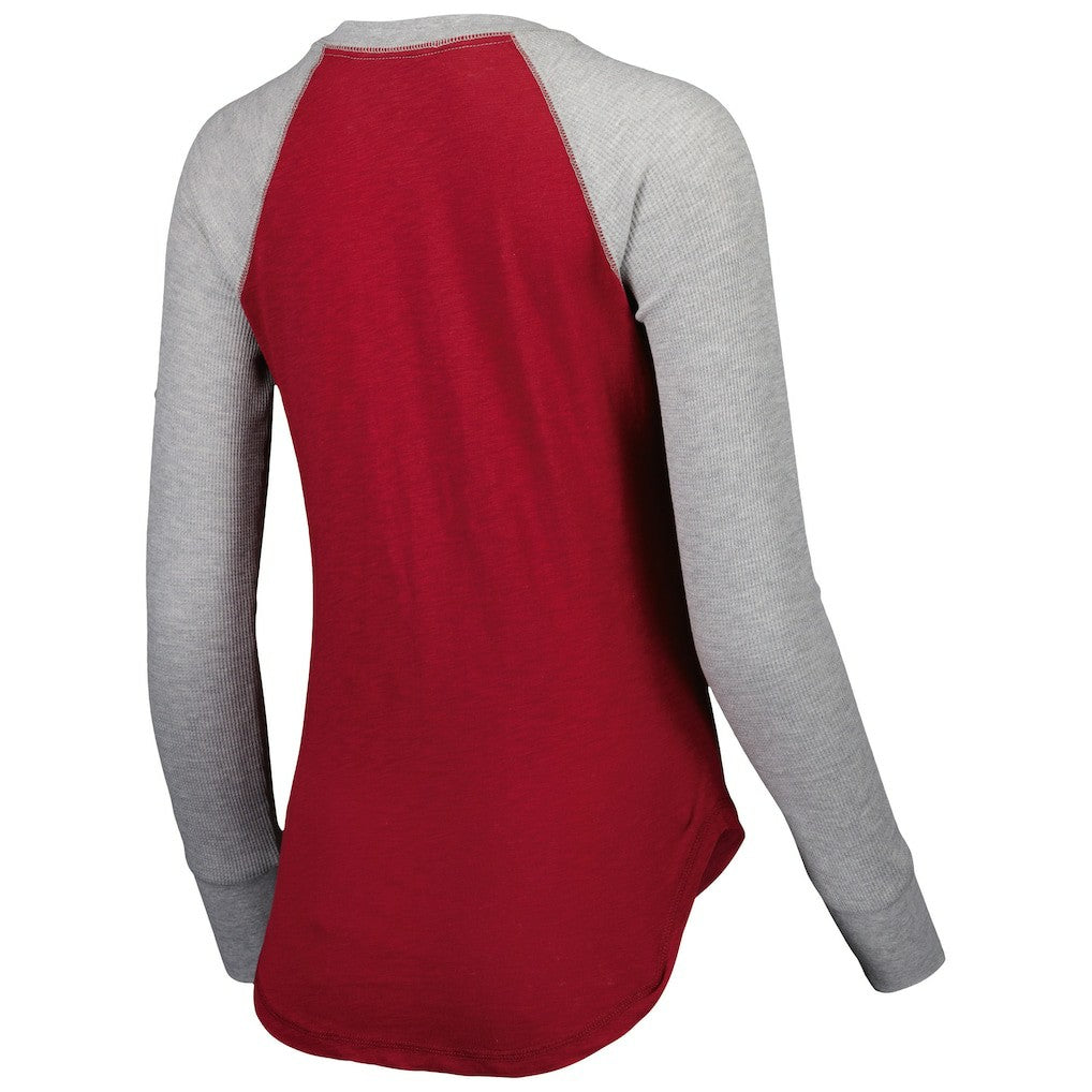 Touch Women's Waffle Raglan Lightweight Long Sleeve T-Shirt - Washington Commanders