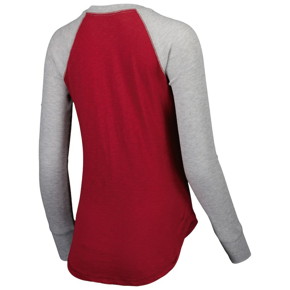 Touch Women's Waffle Raglan Lightweight Long Sleeve T-Shirt - Washington Commanders