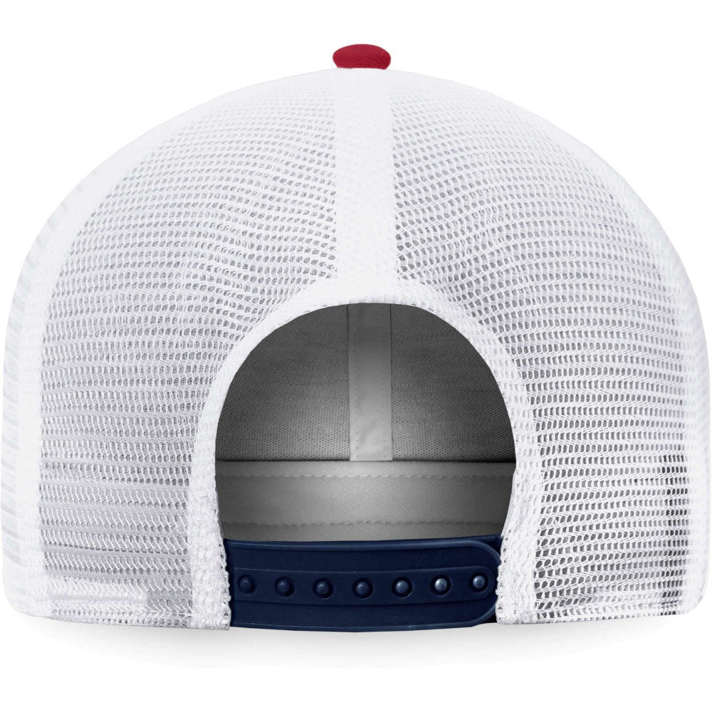 England National Team Trucker Snapback Hat - Fanatics Navy/White