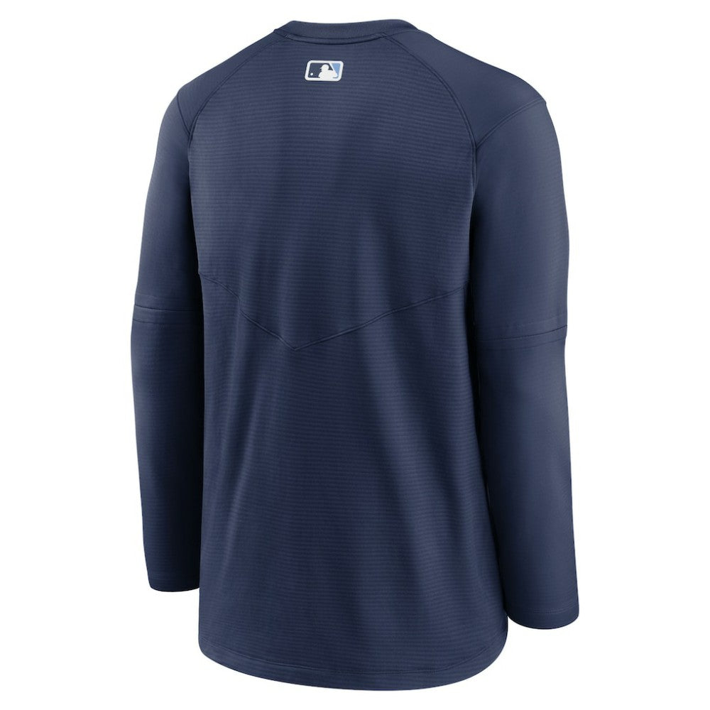 MLB Tampa Bay Rays Nike Authentic Collection Logo Performance Long Sleeve T-Shirt