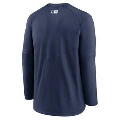 MLB Tampa Bay Rays Nike Authentic Collection Logo Performance Long Sleeve T-Shirt