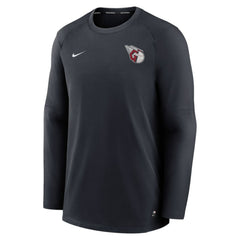 MLB Cleveland Guardians Nike Authentic Collection Logo Performance Long Sleeve T-Shirt