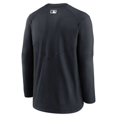 MLB Cleveland Guardians Nike Authentic Collection Logo Performance Long Sleeve T-Shirt