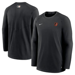 MLB Baltimore Orioles Nike Authentic Collection Logo Performance Long Sleeve T-Shirt