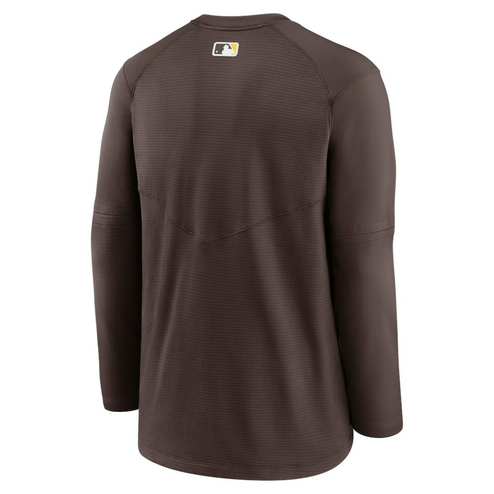 MLB San Diego Padres Nike Authentic Collection Logo Performance Long Sleeve T-Shirt