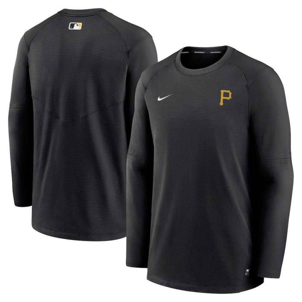 MLB Pittsburgh Pirates Nike Authentic Collection Logo Performance Long Sleeve T-Shirt