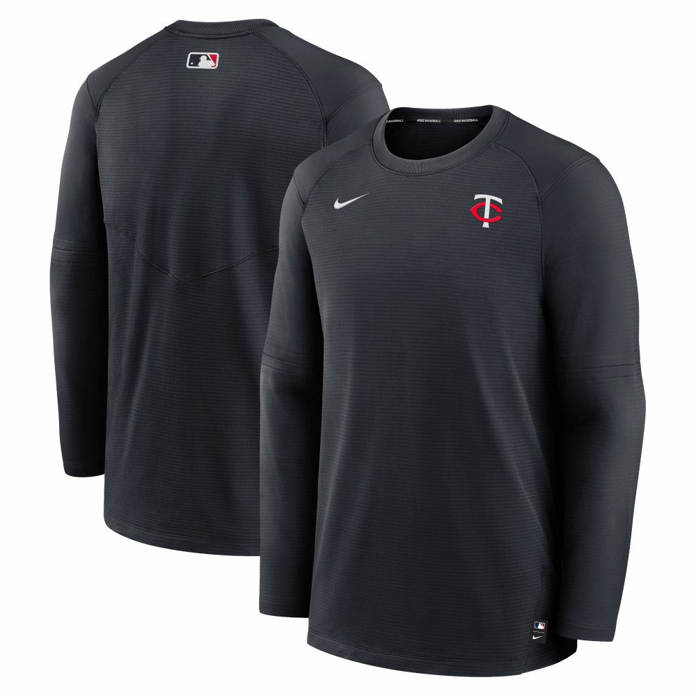 MLB Minnesota Twins Nike Authentic Collection Logo Performance Long Sleeve T-Shirt