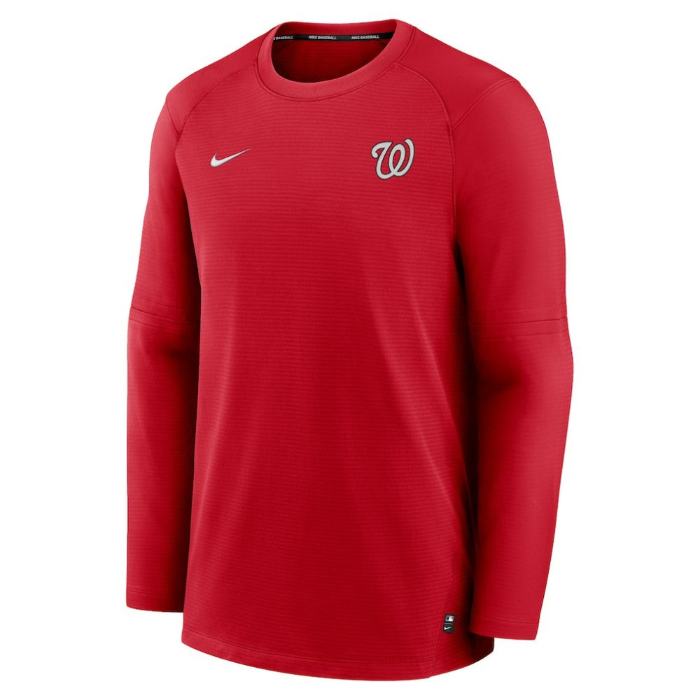 MLB Washington Nationals Nike Authentic Collection Logo Performance Long Sleeve T-Shirt