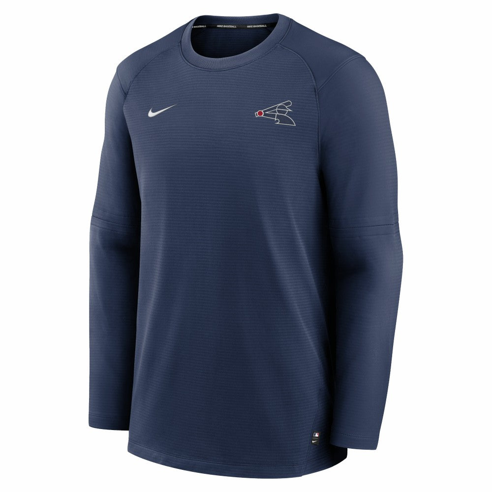 MLB Chicago White Sox Nike Authentic Collection Logo Performance Long Sleeve T-Shirt
