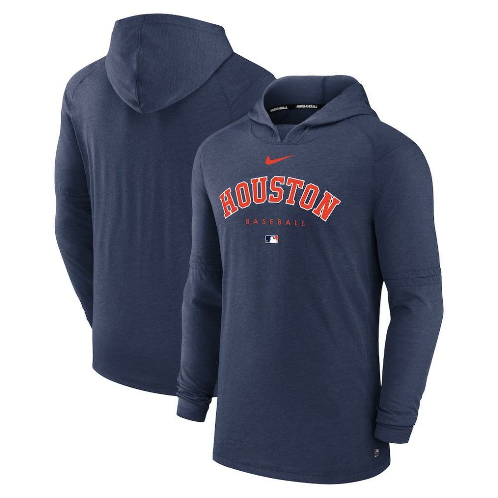 MLB Houston Astros Nike Authentic Collection Lightweight Dri-FIT Hooded Pullover
