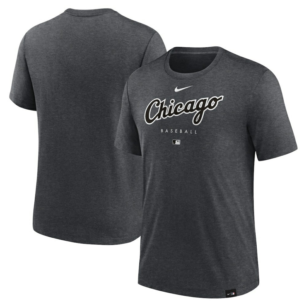 MLB Chicago White Sox Nike Authentic Collection Early Work Tri-Blend Performance T-Shirt