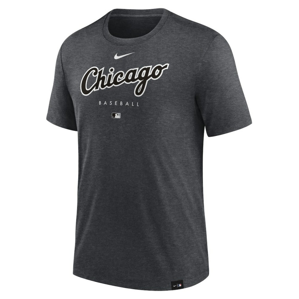 MLB Chicago White Sox Nike Authentic Collection Early Work Tri-Blend Performance T-Shirt
