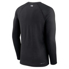 MLB Colorado Rockies Nike Authentic Collection Game Raglan Performance Long Sleeve T-Shirt