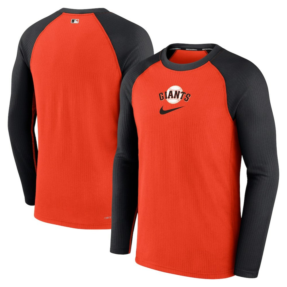 MLB San Francisco Giants Nike Authentic Collection Game Raglan Performance Long Sleeve T-Shirt