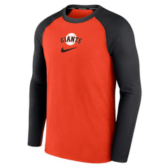 MLB San Francisco Giants Nike Authentic Collection Game Raglan Performance Long Sleeve T-Shirt