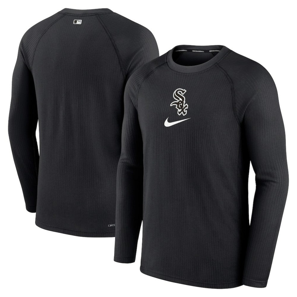 MLB Chicago White Sox Nike Authentic Collection Game Raglan Performance Long Sleeve T-Shirt