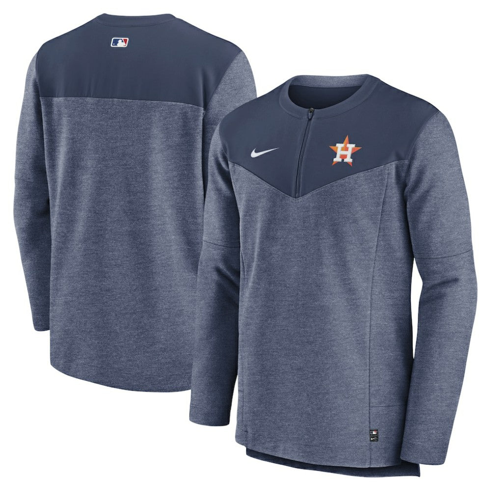 MLB Houston Astros Nike Authentic Collection Game Time Performance Half-Zip Top
