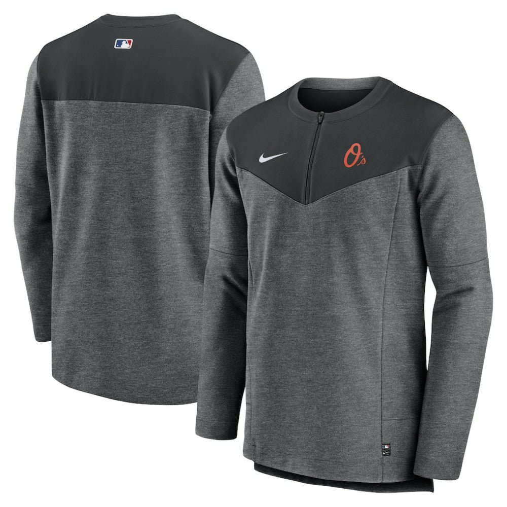 MLB Baltimore Orioles Nike Authentic Collection Game Time Performance Half-Zip Top