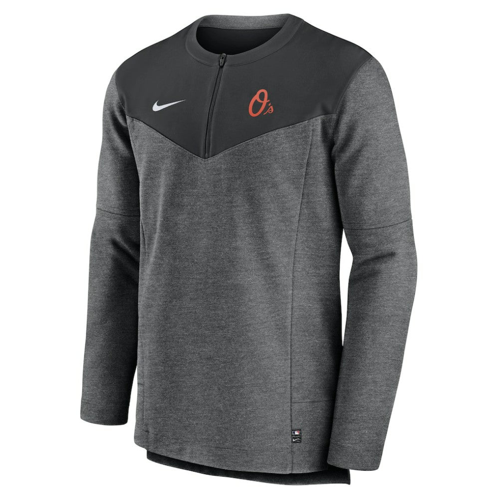 MLB Baltimore Orioles Nike Authentic Collection Game Time Performance Half-Zip Top